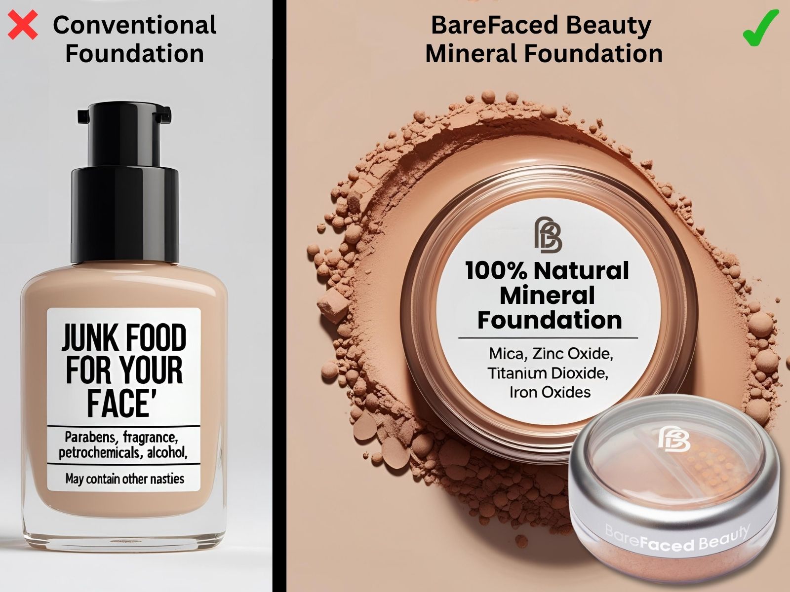 Would You Feed Your Skin Junk? - BareFaced Beauty