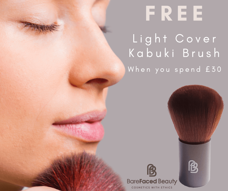 FREE Light Cover Kabuki Brush When You Spend £30 - BareFaced Beauty