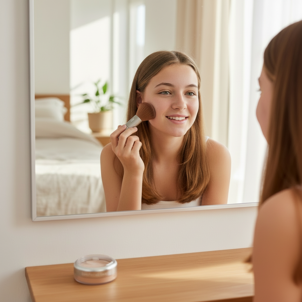 Mineral Foundation for Teenage Skin