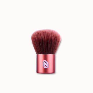BareFaced Beauty Baby Buki Brush – Small Vegan Kabuki Brush for Mineral Powder Application