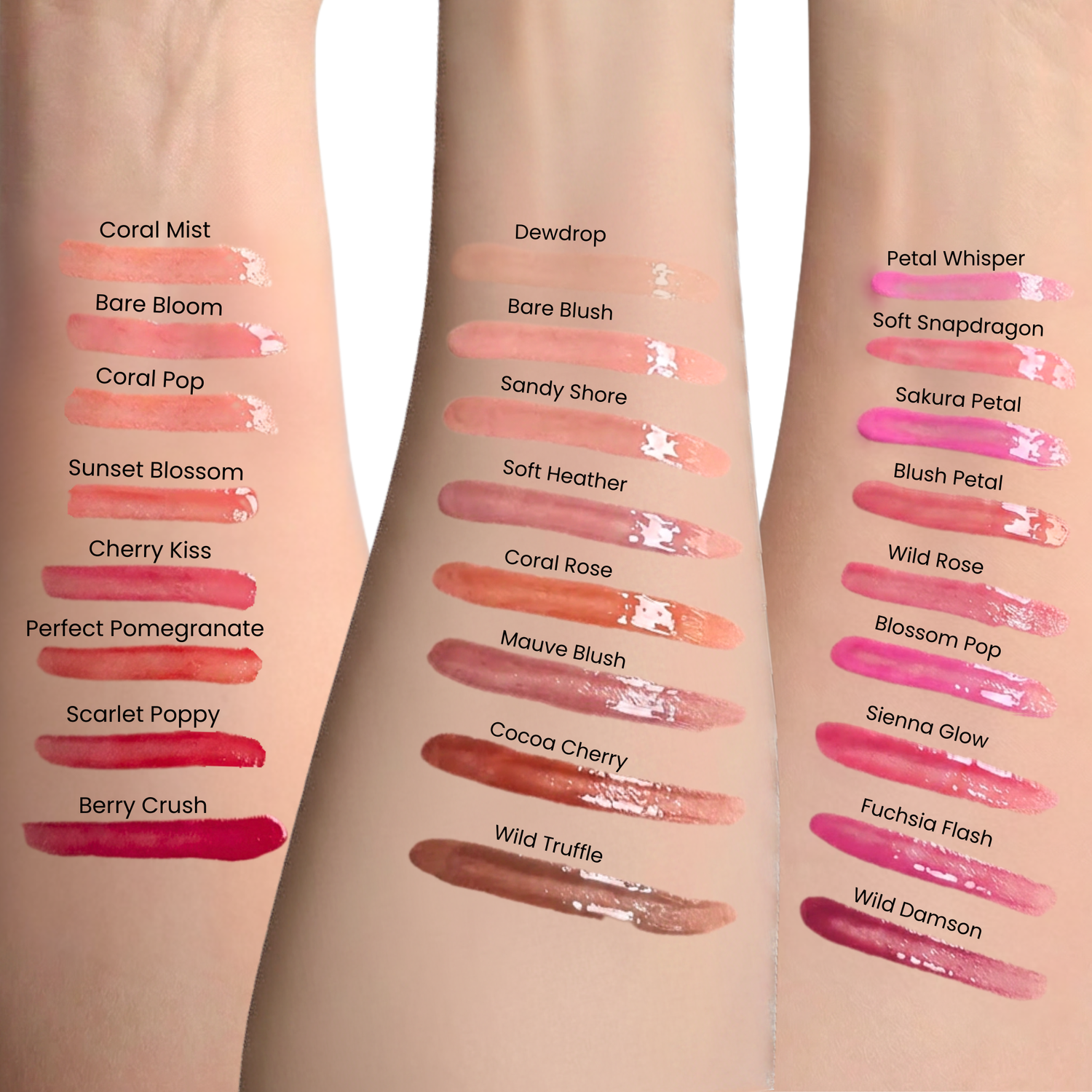 Natural Vegan Lip Gloss BareFaced Beauty