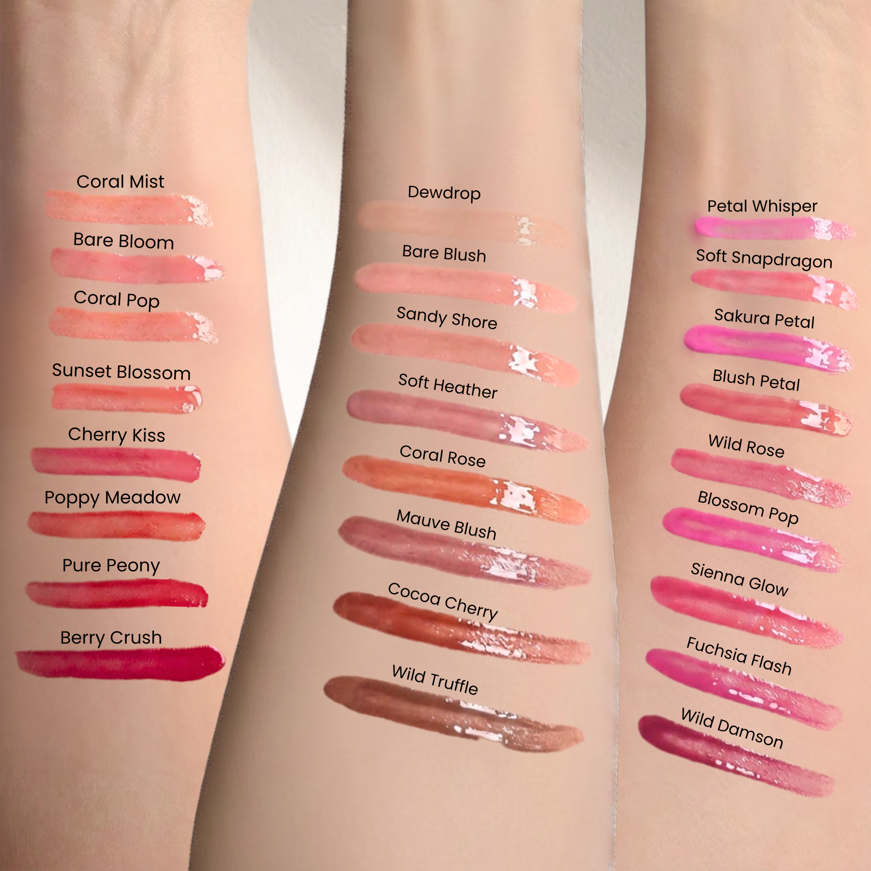 Natural Vegan Lip Gloss BareFaced Beauty