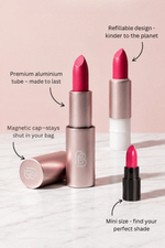 BareSatin - Natural Vegan Lipstick BareFaced Beauty