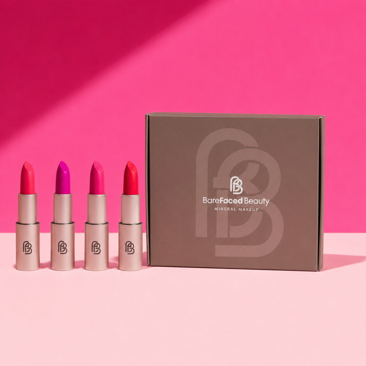 Natural Mineral Lip Gloss Set - Colour Crush