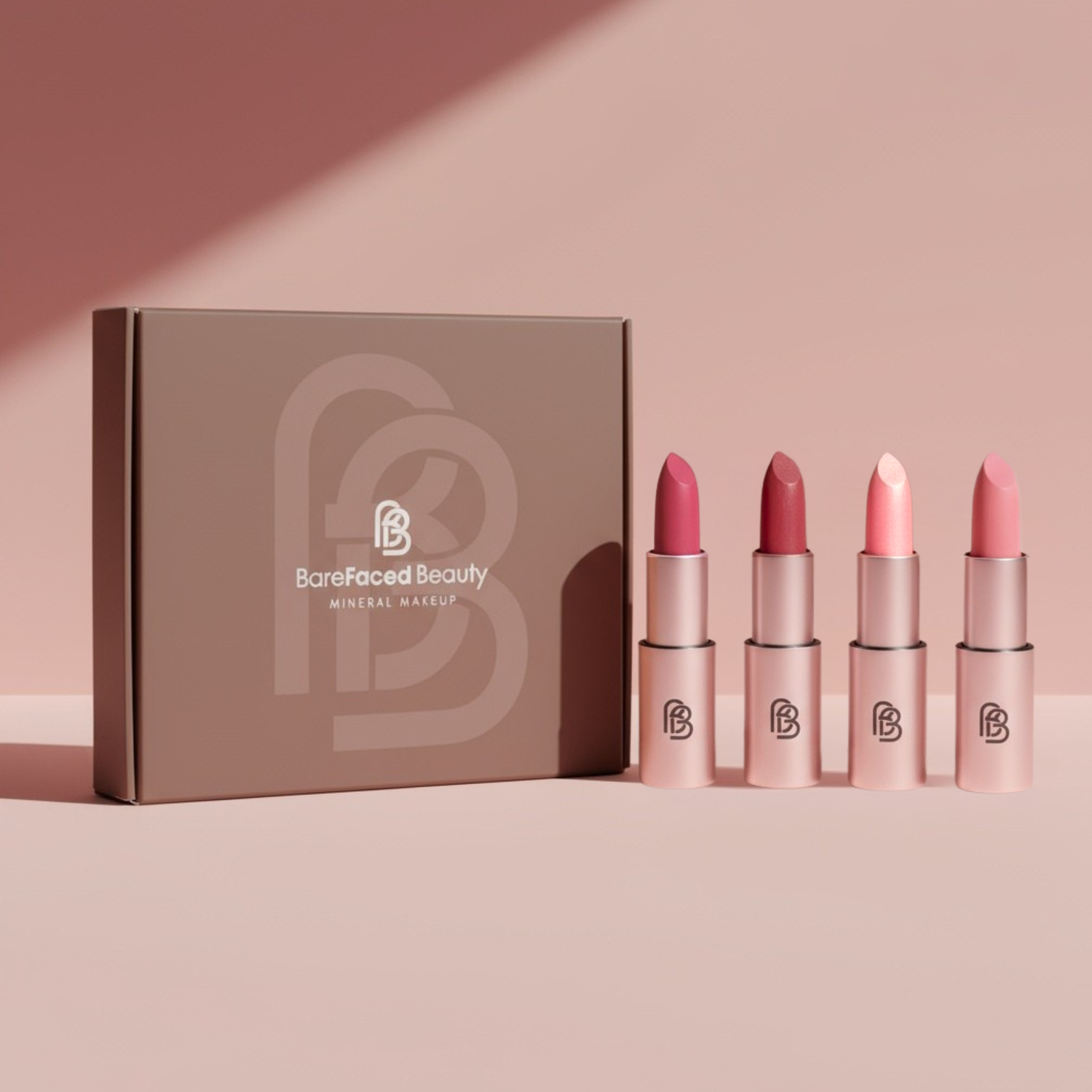 Natural Vegan Lipstick Collection - Rosey Daydream