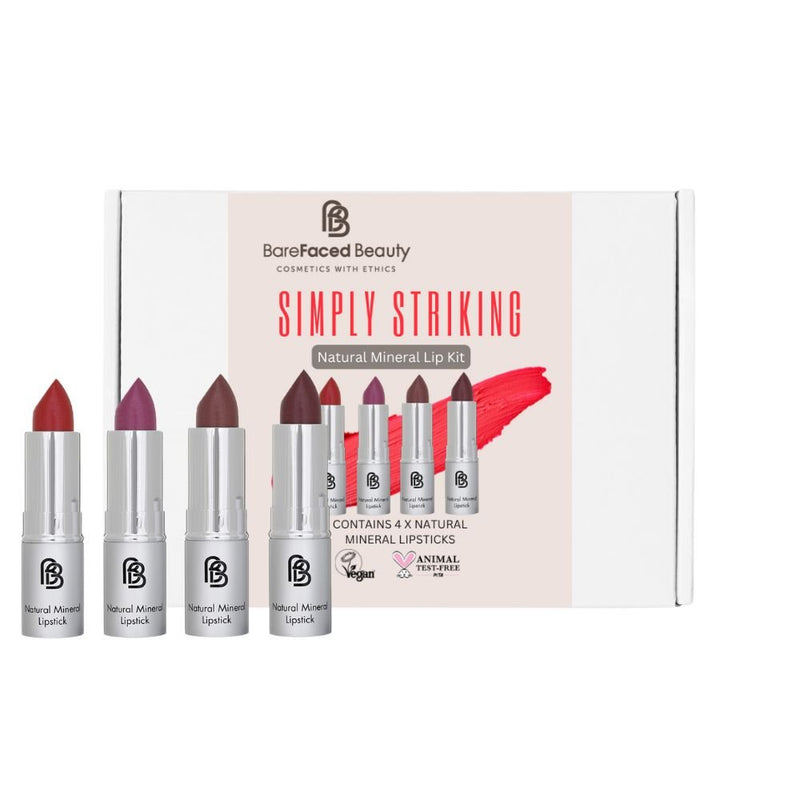 Simply Striking Lip Kit - Barefaced Beauty
